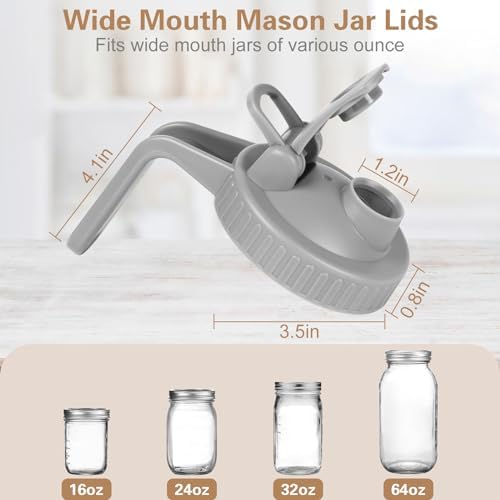 Leak-Proof Mason Jar Lid for Cold Brew Coffee More