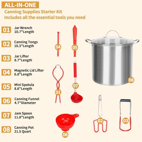 Yeshine 215 Quart Canning Pot Set for Home Use