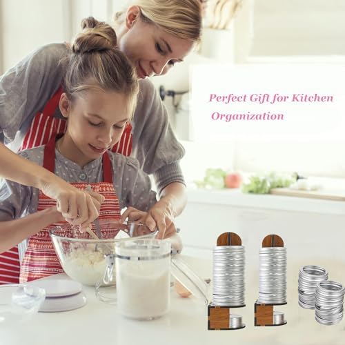 Effortlessly Organized Mason Jar Lids Stylish Functional Storage Solution