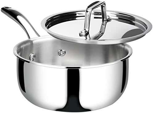 Duxtop Tri-Ply Stainless Steel Saucepan