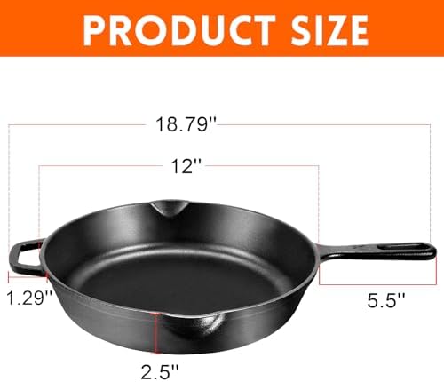 GGC Cast Iron Skillet with Handle
