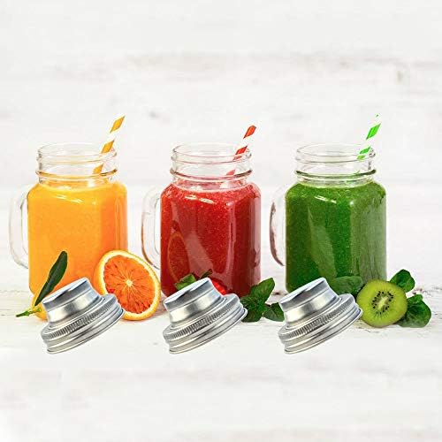 Perfect Stainless Steel Mason Jar Shaker Lid for Spices Mixers More