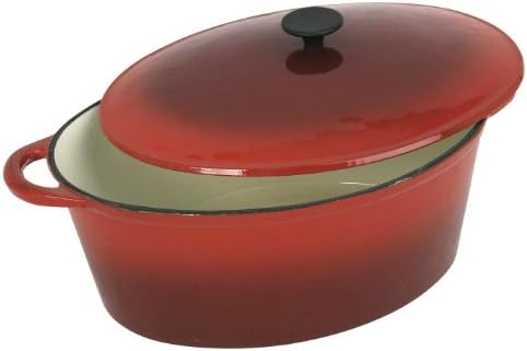 CrealysOven-Proof 9L Red Flame P pot for Induction