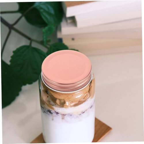 STOBAZA 24-Piece Wide Mouth Mason Jar Lids Reusable Preserving Covers