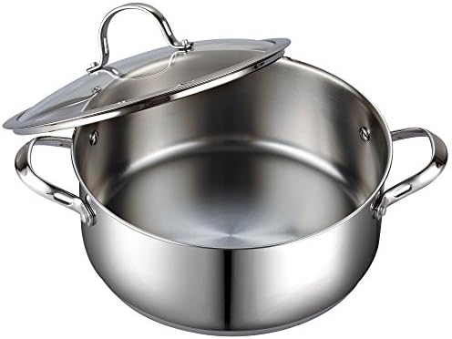 7-Quart Dutch Oven 3-Quart Saucepan with Lid