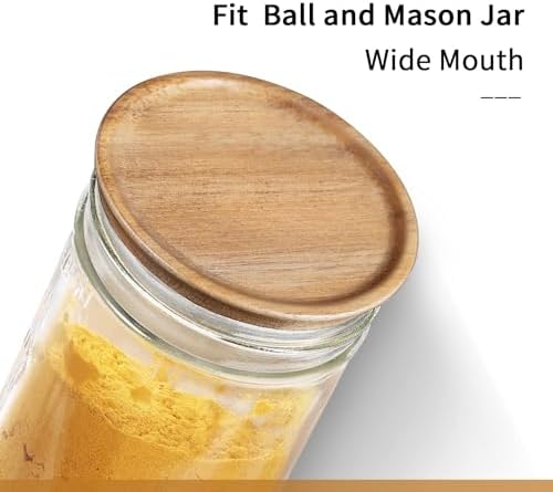 Reusable Storage Lids for Mason Jars Silicone seal Airtight