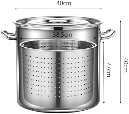 Large 40cmx40cm Stainless Steel Cooking Pot