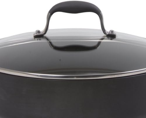 Anolon 75 qt hard-anodized stockpot with lid