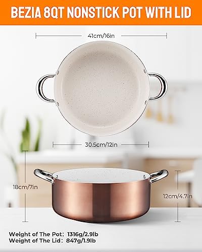 8 Quart Cooking Pot with Lid