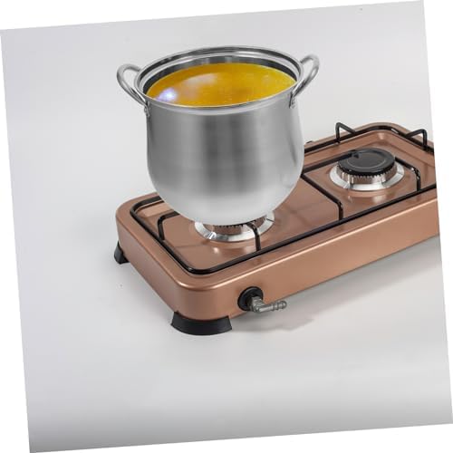 FUNOMOCYA Anti-Overflow Stainless Steel Pot with Lid Safe Durable Kitchen Tool