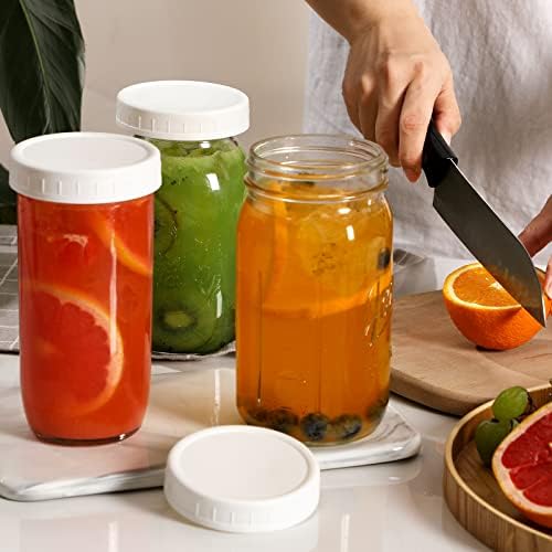 High-Quality Mason Jar Lids Set of 10