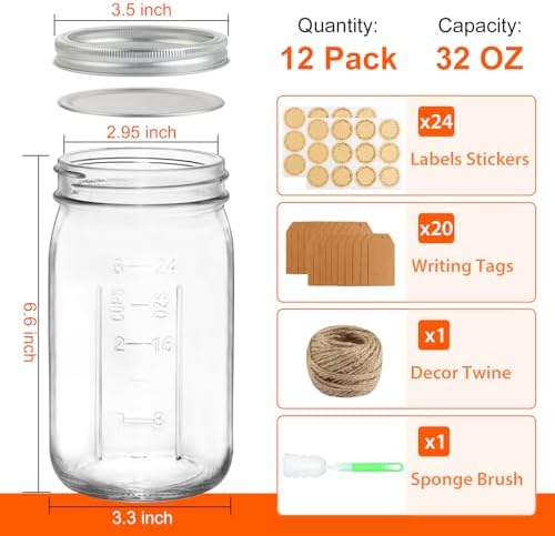 Perfect Fit Mason Jars Set