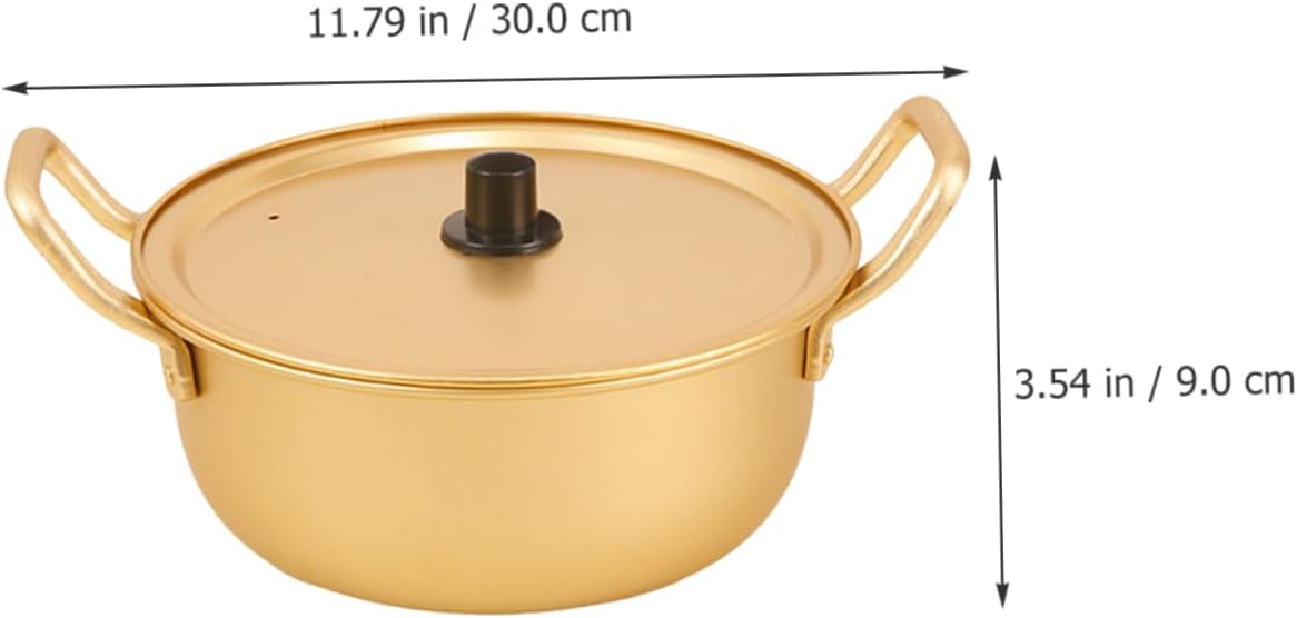 Happyyami Camping Pot - Eco-Friendly Aluminum Stockpot Best for Cooking and Camping