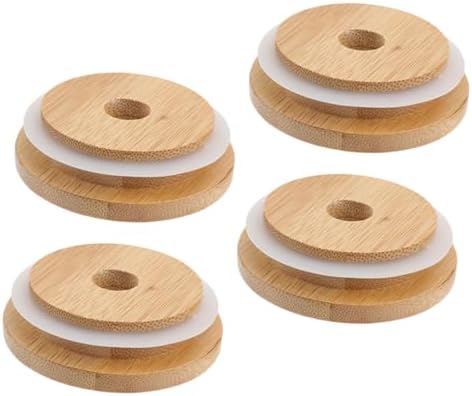 4-Piece Sealing Lids for Mason Jars