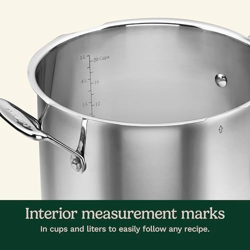 Effortless 6-Quart Pasta with Straining Lid