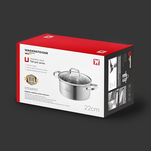 Versatile Stock Pot with Tempered Glass Lid