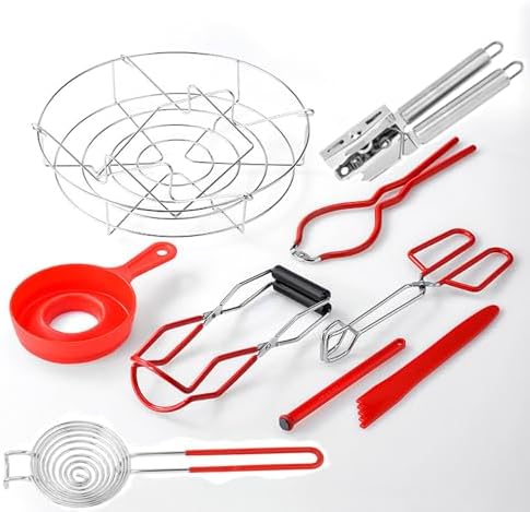Stainless Steel Canning Kit 9-Piece Set for Home Kitchen