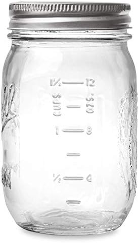 ballistic 16-ounce mason jar set 12-pack