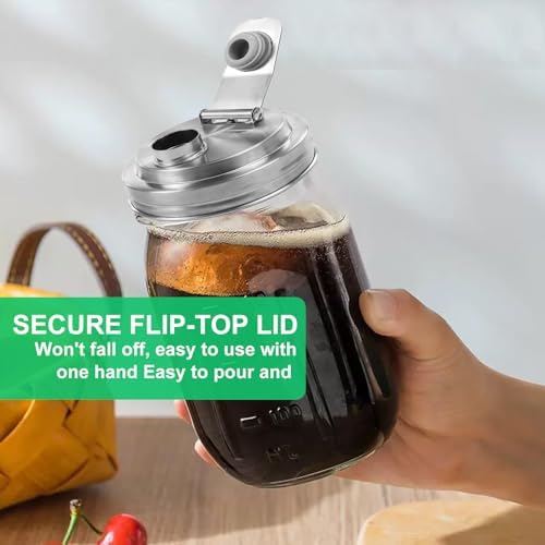 Endless Uses Leak-Proof Mason Jar Lids