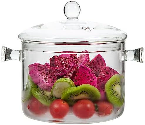 Fast-Secure Fine Glass Cooking Pot 15L