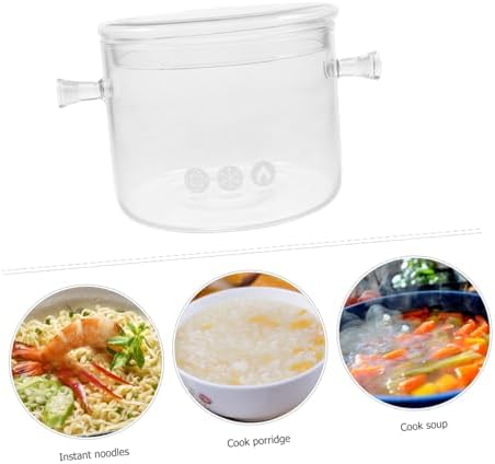 Transform Your Kitchen with the Cabilock Small Glass Pot