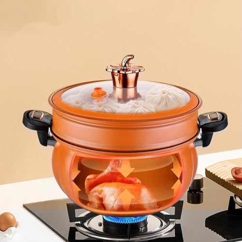 Durable Non-Stick Stock Pot for Cooking