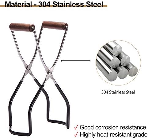 GET HANDS-FREE Jar Lifter - Effortlessly Remove Canning Jars without Back Strain