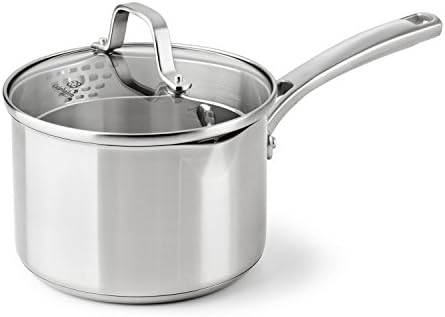 2 12-Quart Classic Stainless Steel Saucepan
