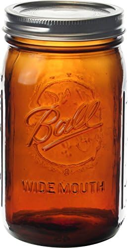 Ball Wide Mouth Canning Jars Quart 4 Count