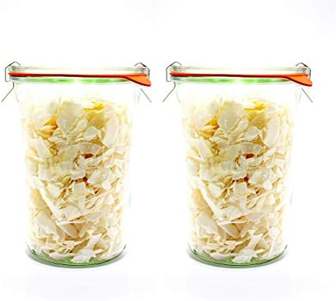 Weck Canning Jars 34 Liters Eco-Friendly Heat-Resistant