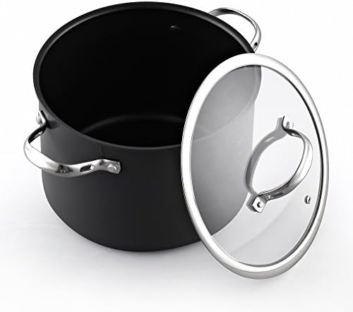 8-Quart Stockpot with Glass Lid