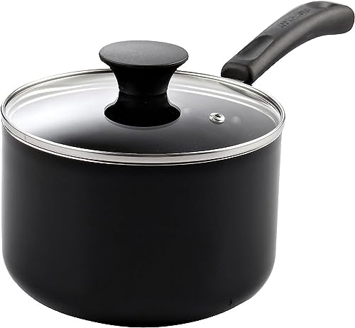 Perfect Nonstick 3-Qt Saucepan with Glass Lid