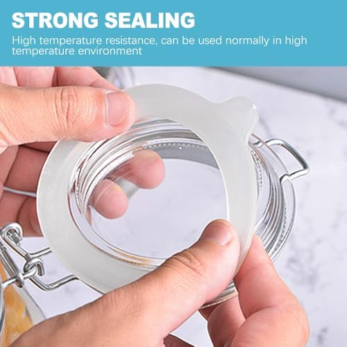 12 Piece Silicone Jar Gaskets Set