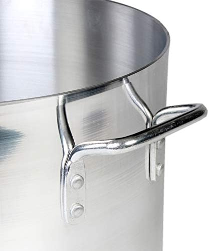 Professional-Grade 40 Quart Aluminum Stockpot