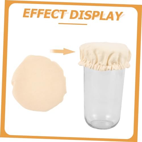 Mikinona 8-Piece Tank Dust Cover Jar Lids
