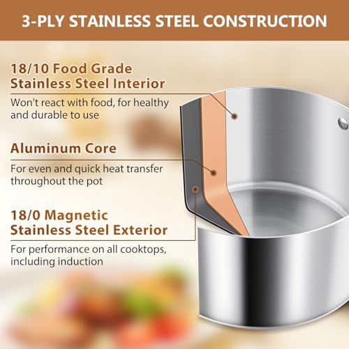 Sturdy 1810 Stock Pot