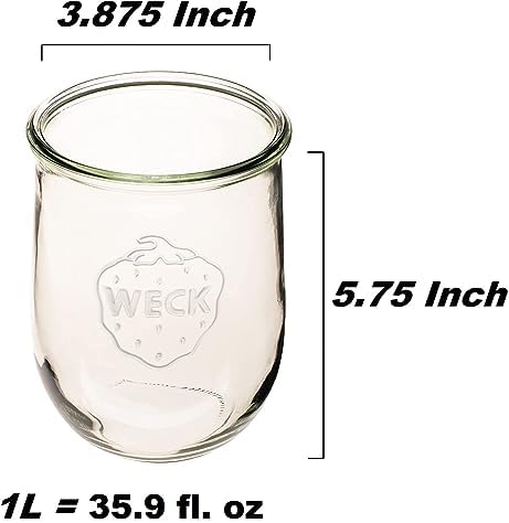 Weck Jars - Bread Muffin - 1 Liter