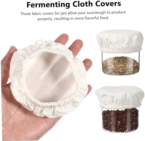 5-Piece Reusable Fermenting Cloth Covers