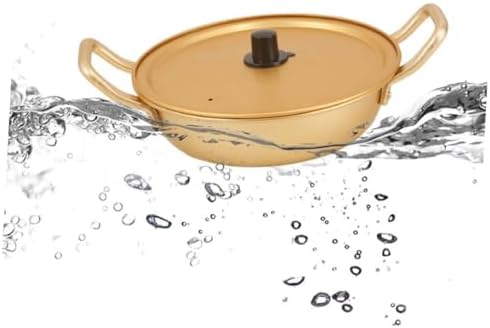 ABOOFAN Aluminum Instant Noodle Stock Pot with Lid