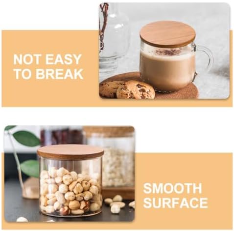 4-Piece Bamboo Mug Lids