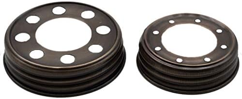 Oil Rubbed Bronze Mason Jar Lids for Wide-Mouth Canning Jars