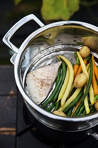 Le Creuset Tri-Ply Stainless Steel 9 Quart Stockpot Energy-Optimized