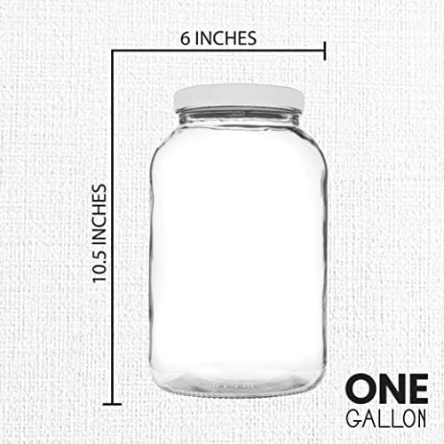4-Piece Glass Mason Jars