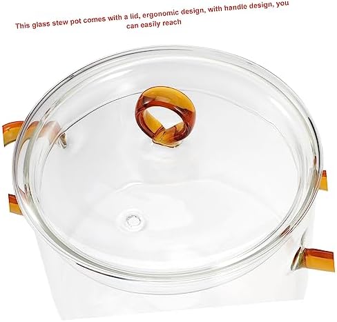 HOLIDYOYO Multipurpose Stovetop Stockpot with Lid and Handles