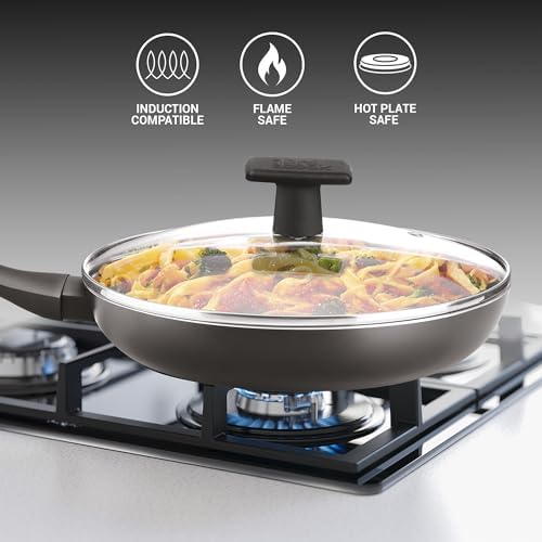 Milton 8-Inch Frying Pan with Nonstick Lid