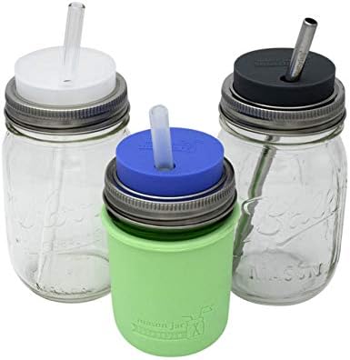 2-pack Ultra Violet Silicone Straw Tumbler Lids for Fermentation Serving