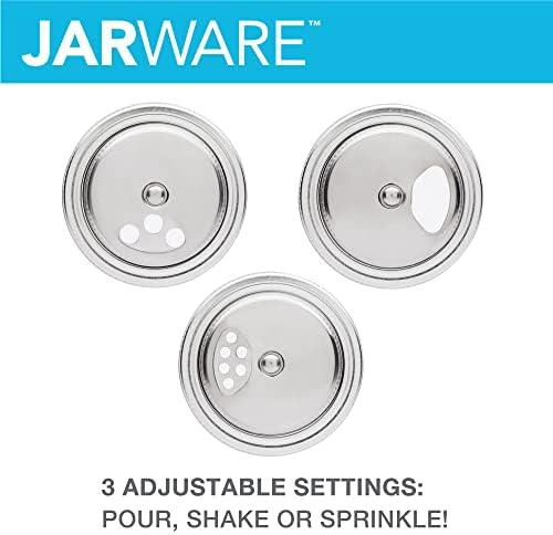 Jarware Stainless Steel Spice Shaker