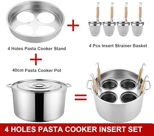 DAOUXIAOSPStainless Steel Stockpot with Multi-SteAM 4 Holes
