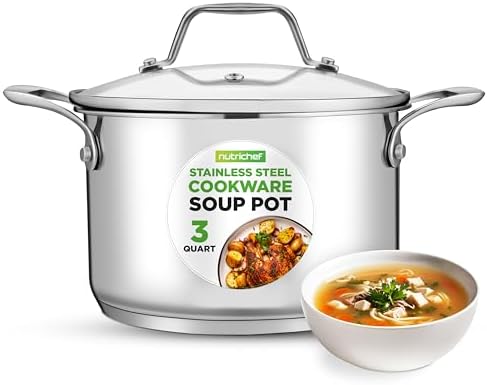 3-Quart Stainless Steel Soup Pot
