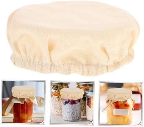 MOLUCKFU 4PCS Sourdough Jar Lids 6-75cm Diameter